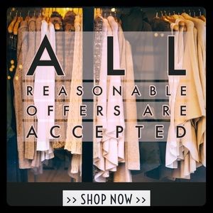 All reasonable offers are accepted ✅